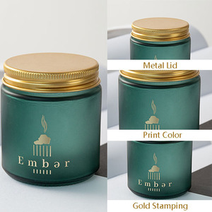 Amber Clear und Frost 8OZ Zahnstocher Q-Tips Wattes täbchen Glasbehälter Großhandel 250ml Straight Side Glass Vorrats glas - Product Image 2