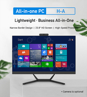 QINGLIAN Custom Core I3 10th 11th Gen 16 GB RAM PC Mini All In One PC Computadora de escritorio Windo-ws 21 pulgadas 21,5 Wifi para el trabajo