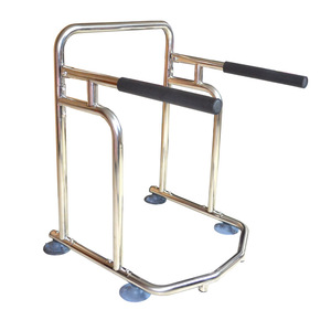 ราวจับห้องน้ำสแตนเลส 304 ยี่ห้อซันเซ็ท แอสซิสท์ แบบพับขึ้นได้ ไม่ต้องเจาะ เพิ่มความปลอดภัย หนาพิเศษ กันลื่น สำหรับห้องน้ำ - Product Image 2