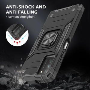 Joyroom — coque <span class=keywords><strong>de</strong></span> téléphone portable magnétique <span class=keywords><strong>de</strong></span> voiture, étui arrière antichoc avec bague <span class=keywords><strong>de</strong></span> support, pour Xiaomi, Redmi 9 Power, 2021 - Product Image 5