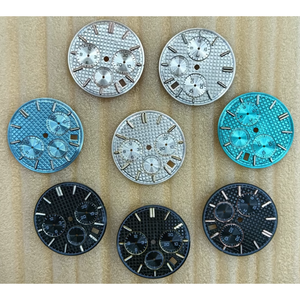 Accesorios de Modificación de Esfera Luminosa Verde de 31,8 mm para Relojes con Movimiento de Cuarzo VK63, Piezas de Reloj - Product Image 2