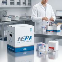 NERA Série D : Conteneur isotherme pour glace sèche avec IoT en option, capteur en option, réutilisable, pour colis VIP+EPP (-80°C) ° C à -60 ° C Pharma Logistics