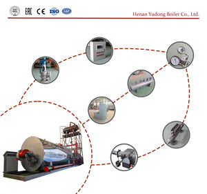 Caldera de Vapor a Carbón con Generador de Aceite Térmico Horizontal, de Baja Contaminación, Segura y Eficiente - Product Image 4