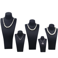 Vente en gros collier de perles, accessoire de vitrine, support de Table, bijoux, Mannequin, présentoir de bijoux, buste pour armoire, magasin