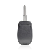 Pour nouvelle télécommande universelle à 3 boutons, coque large, 433 MHz, PCF7961M, puce 4A, matériau ABS, étui de clé de voiture