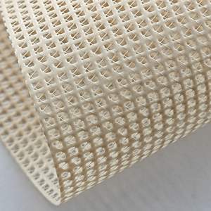 Material/9X9 bahan kain jala poliester berlapis PVC warna untuk pagar pengaman jala yang dapat ditarik untuk bayi dan hewan peliharaan - Product Image 4