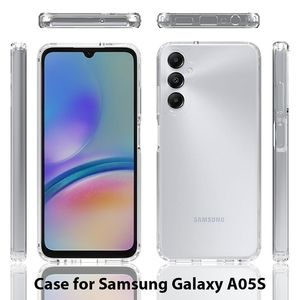 Gran oferta transparente a prueba de golpes TPU duro PC funda protectora para teléfono para Samsung Galaxy A05s A05 A04 <span class=keywords><strong>A03</strong></span> - Product Image 6