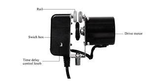 Einstellbare <span class=keywords><strong>Light</strong></span> <span class=keywords><strong>Rail</strong></span> Hydro ponic Grow <span class=keywords><strong>Light</strong></span> <span class=keywords><strong>Mover</strong></span> für Gewächshaus - Product Image 4