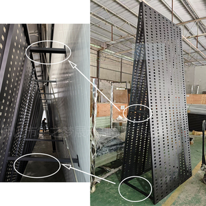 Có thể điều chỉnh Pegboard đấm lỗ Đá Cẩm Thạch ceramictile showroom Rack hiển thị Granite đá Mẫu chủ Kim Loại hiển thị đứng kệ - Product Image 4