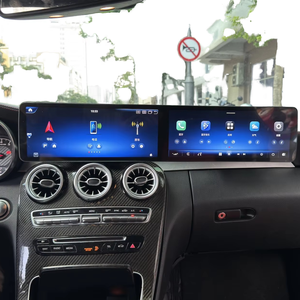 Mercedes-Benz C-Klasse W205/GLC-Klasse X253 Android 13 Dubbel 12.3" Scherm Autoradio <span class=keywords><strong>GPS</strong></span> Navigatie CarPlay Systeem 1 Jaar Garantie - Product Image 4