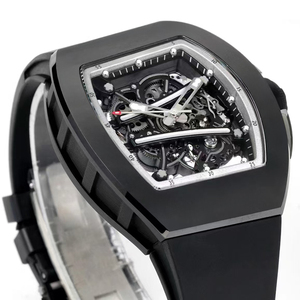 Reloj Mecánico Automático para Hombre, Diseño Icónico de Lujo, Asimétrico, con Marco Esqueletizado en Blanco y Negro, Luminoso, Resistente al Agua, Nueva Llegada 2026 - Product Image 3