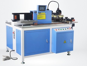 Máquina Hidráulica para Procesamiento de Barras Conductoras ZMX80-3BK, Corte, Doblado y Punzonado Industrial de Barras de Cobre/Aluminio, Ancho 300mm - Product Image 1