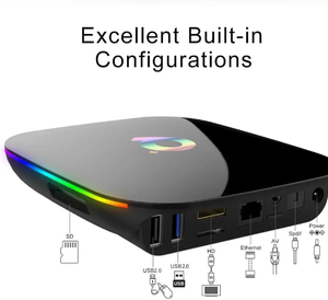 Mới Giá thấp Q + Smart TV Box 4K Android 10 Quad-core Allwinner H616 2.4G/5G Wifi TV Box Q + Set-Top Box hỗ trợ đa ngôn ngữ - Product Image 6