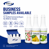 Concentrado de Té Líquido Premium, 5 Sabores de Frutas, Certificado HACCP, para Tiendas de Bebidas, Restaurantes, Servicios de Catering, Suministro OEM