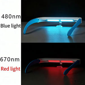 แว่นตาบำบัดแสงสีแดง 670 นาโนเมตร สำหรับผู้ป่วยโรคซึมเศร้าในฤดูหนาว รุ่น ODM จากโรงงาน  แว่นตาเสริมบำบัดแสงสีแดง  แว่นตาบำบัดด้วยแสงสีแดง - Product Image 3