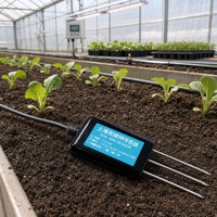 Sonde de surveillance des nutriments du sol NPK pour serre, système de test d'engrais avec communication RS485 Modbus