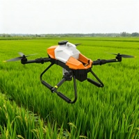 Bon marché Smart G06 Agriculture Drone pulvérisateur 6L réservoir amovible cadre Durable Portable pulvérisation UAV pour fermes arbres moteur à essence