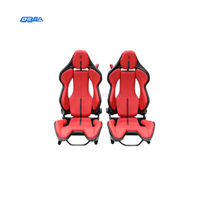 Sièges de voiture personnalisables en fibre de carbone sèche, cuir Nappa Alcantara, édition Track pour Ferrari 599 (GTB HGTE GTO 599XX SA Aperta) - Product Image 2