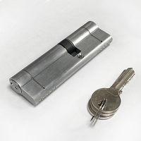 Cylindre de serrure de porte à double ouverture européenne de haute qualité 60-100mm avec serrure à cylindre sans clé anti-casse