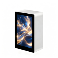 Pantalla Táctil Transparente con Formato Vertical 4:3, Señalización Digital con Soporte de Animación para Elevador, Carcasa Integrada