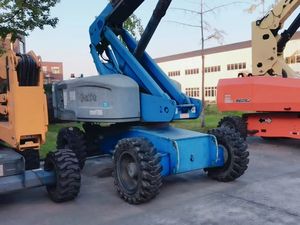 Elevador de pluma telescópico Genie S80 del año 2010 usado, altura de plataforma máxima 24,38 M, altura de trabajo máxima 26,38 M - Product Image 4