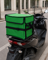 Sac isotherme robuste en Oxford 600D avec doublure en aluminium réfléchissant pour camping, pique-nique et livraison de repas en extérieur