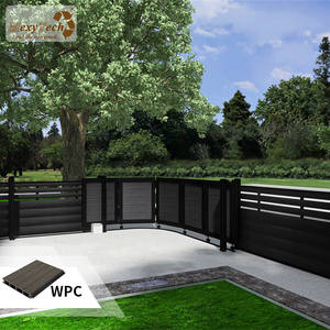 <span class=keywords><strong>Portail</strong></span> électrique WPC pour jardin, livraison gratuite, nouveau design - Product Image 2