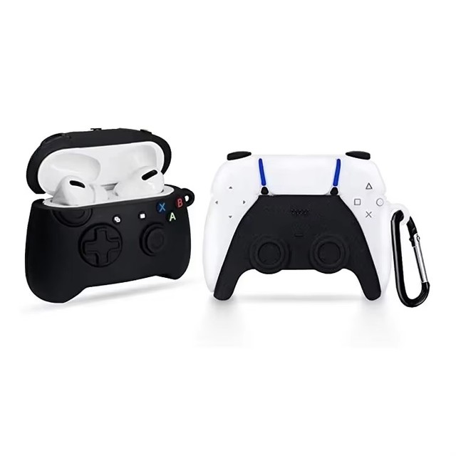 Retro Game Console Control Case for AirPods 1 2 Pro Charging Box Silicone Earphone Anti Fall Protective Cover