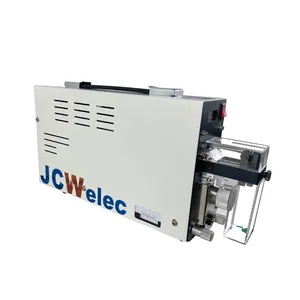 JCW s-s05e elektrik motoru tahrikli yuvarlak kablo soyma makinesi korumalı tel soyma makinesi