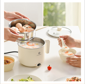 <span class=keywords><strong>Casserole</strong></span> électrique multifonctionnelle de petite taille 1,8 L (avec panier vapeur) >> Articles ménagers intelligents - Product Image 4