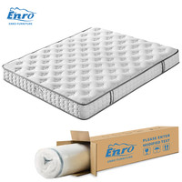 Matelas à ressorts nouvellement conçu, en mousse souple haute densité, emballé, contemporain, écologique, hybride, pour chambre à coucher