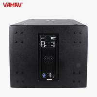VAMAV Bocina Profesional Nova TX18S 1000W  RMS EFECTOS DSP AMPLIFICADOR CLASE D Subwoofer De Madera De 18 Pulgadas
