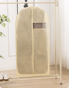 Non-woven Garment <b>Bag</b> Zipper Dustproof Clothes Cover Hanging <b>Suit</b> Protector <b>for</b> Travel Home Storage - Product Image 2