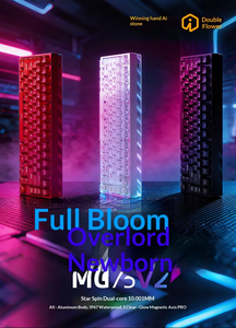 Clavier de jeu IROK MG75 V2 à effet Hall, interrupteurs magnétiques, déclenchement rapide, fréquence d'échantillonnage 8K, aluminium CNC, RGB, filaire, SOCD Snap Tap - Product Image 2