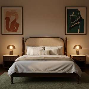 Cama Ajustable Moderna de Madera Maciza con Funciones Extensibles y Plegables, Diseño Minimalista, Artesanía de Alta Calidad - Product Image 1