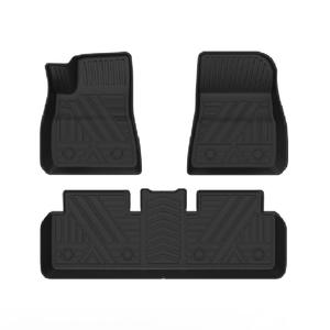 Tapis de sol de voiture de luxe adaptés à toutes les conditions météorologiques, en matériau TPE imperméable pour les modèles 3/Y - Product Image 3