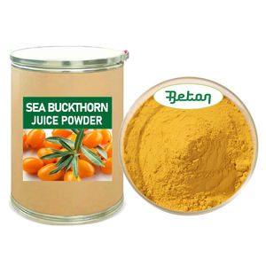 Organisches wasser lösliches gefrier getrocknetes Sanddorn-Beeren-Fruchtsaft-Extrakt-Pulver Sanddorn-Beeren-Pulver-Bulk - Product Image 1