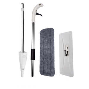 360 mocio a spruzzo a manico lungo in microfibra per uso domestico facile da tenere a mano con spruzzatore - Product Image 2