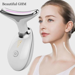 Appareil de <span class=keywords><strong>massage</strong></span> électronique anti-rides pour le visage et le cou, outil de lifting cutané, masseur de beauté pour le cou - Product Image 1