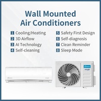 Climatiseurs ZERO pour la maison 9000-24000 Btu, refroidissement rapide, mini-split, commande Wifi, climatiseur, Acondicionado, I