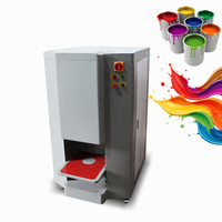 Système automatique de mélange de couleurs pour palettes de peinture, machine distributrice de peinture pour atelier de teinture