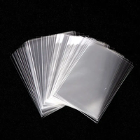 Protège-cartes transparents Premium Ultra Clear 64x89mm, ajustement parfait, matériau PP intérieur