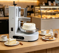 Machine automatique commerciale multifonction pour la décoration de biscuits et de gâteaux, neuve, pour glaçage et garniture à base de farine, légumes et fruits