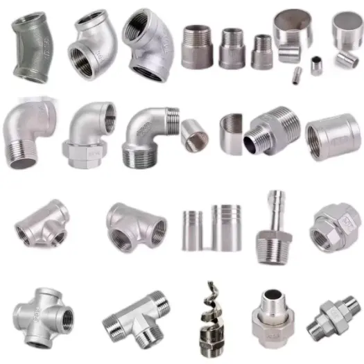 Factory Direct Sells Tube Connector Stainless Steel Compression double Ferrules Union Tube Female Fittings