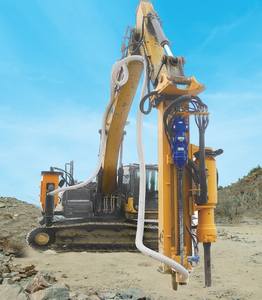 Séparateur de roche hydraulique monté sur pelle Outil de forage - Product Image 3