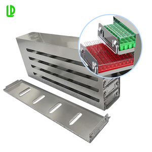 Rejilla de Acero Inoxidable para Congelador de Laboratorio para Cajas Criogénicas de 2 Pulgadas, Cuatro Cajas de Profundidad por Cuatro Cajas de Altura, -16 Cajas 1/EA - Product Image 2