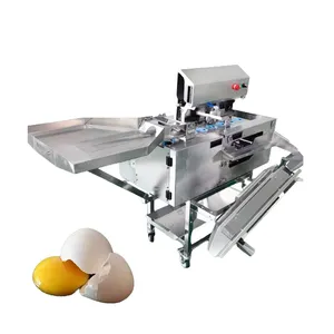 Mesin pemisah kuning telur putih kualitas tinggi proses pemisah telur cairan kuning telur dan putih