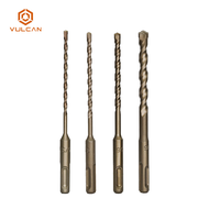 Mèche de perceuse à percussion SDS Plus pour béton et brique, revêtement blanc, usage intensif