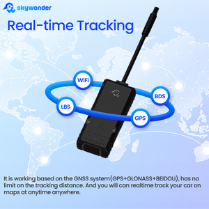 Skywonder H8 Traceur GPS Bluetooth 5.1 4G+2G Étanche Application <span class=keywords><strong>Android</strong></span> Analyse du comportement du conducteur Détection de sabotage et de chute Coupure de courant - Product Image 3