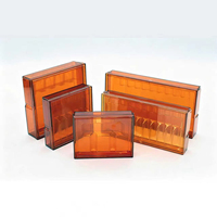 Boîte en polystyrène (PS) HANHUI de haute qualité, personnalisable, étanche à l'humidité, portable, scellée, pour médicaments, pilules et liquides, facile à utiliser